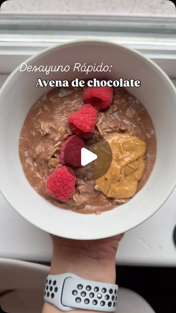 Avena de chocolate y tostadas francesas saludables - AleBFitness