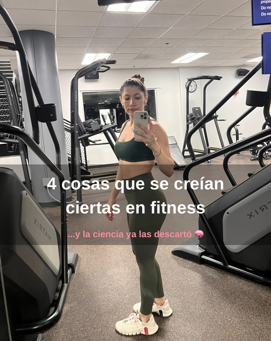 Mitos del fitness que la ciencia descartó - AleBFitness